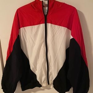 TNA retro windbreaker- size large